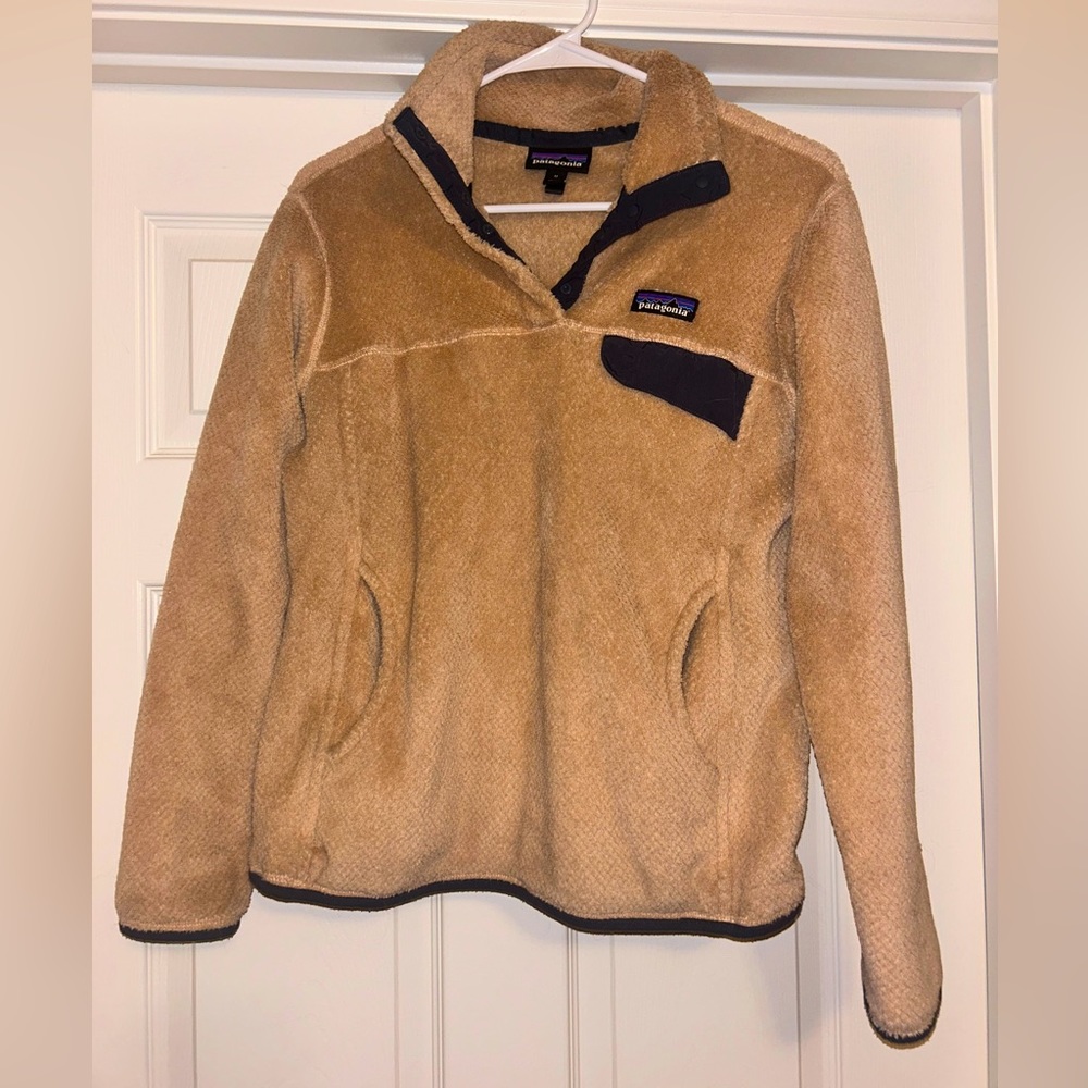 Light brown patagonia pullover